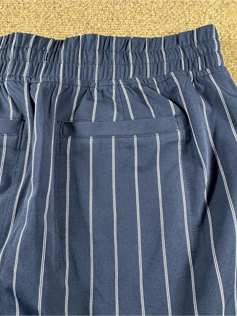 Midtown Striped Skort Navy Blue White Pin Striped Size 0 Women’s - Picture 7 of 11